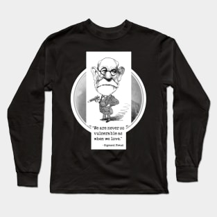 sigmund freud Long Sleeve T-Shirt